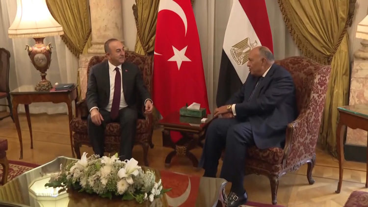 Çavuşoğlu, Mısır Dışişleri Bakanı ile görüştü