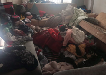 Daireden 3 traktör çöp çıktı
