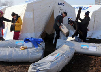 Deprem bölgesinde 1 milyon 593 bin kişiye barınma hizmeti