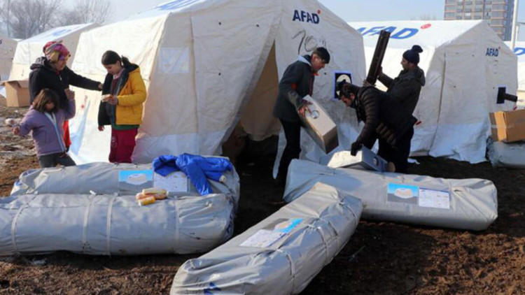 Deprem bölgesinde 1 milyon 593 bin kişiye barınma hizmeti