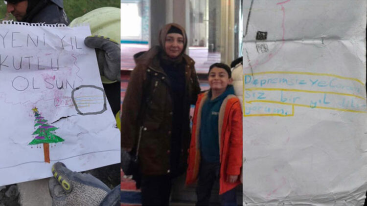 Depremde ölen Mehmet'in depremsiz yıl dileği