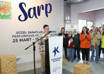 Down sendromlu Sarp’tan farkındalık sergisi