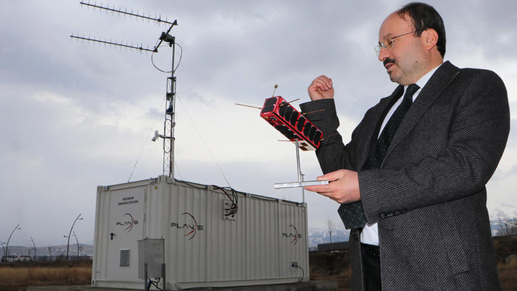 ETÜ, kampüs alanında uydu yer istasyonu kurdu