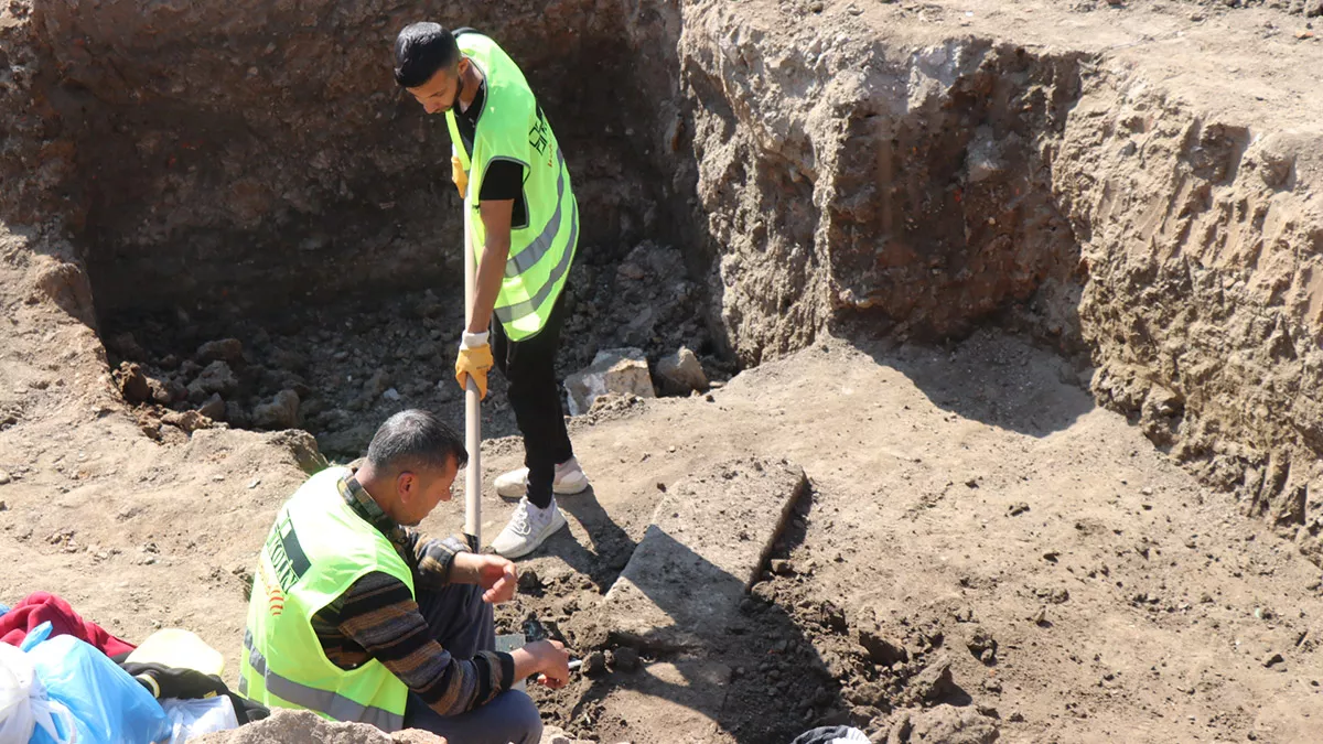 Edirnede osmanli donemine ait mezarlar bulundue - yaşam - haberton