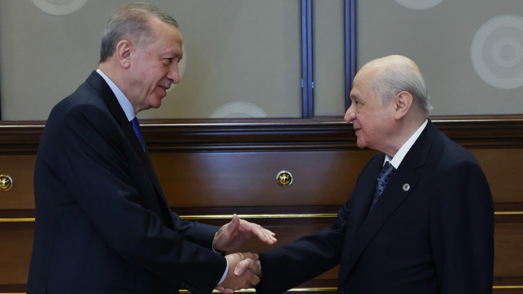 Erdoğan Devlet Bahçeli'yi kabul etti