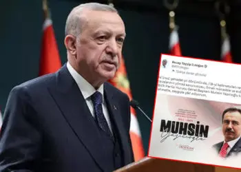 Erdoğan'dan muhsin yazıcıoğlu paylaşımı