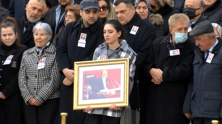 Eski bakan Vefa Tanır için TBMM'de cenaze töreni
