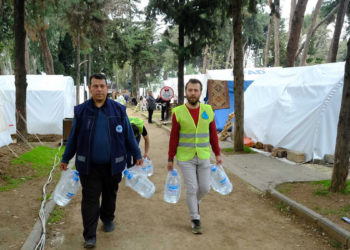 Eskişehir’den deprem bölgesine içme suyu desteği