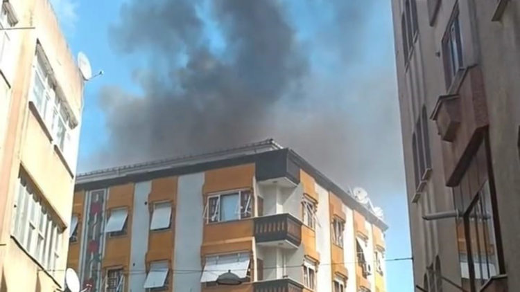 Fatih'te Kuran kursunda yangın 