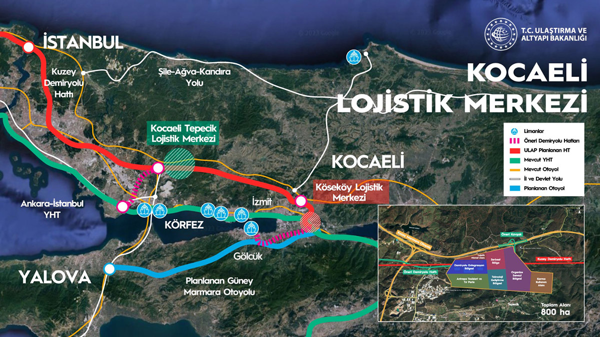 Gaziantep ve kocaelide iki yeni lojistik merkezlerig - yerel haberler - haberton