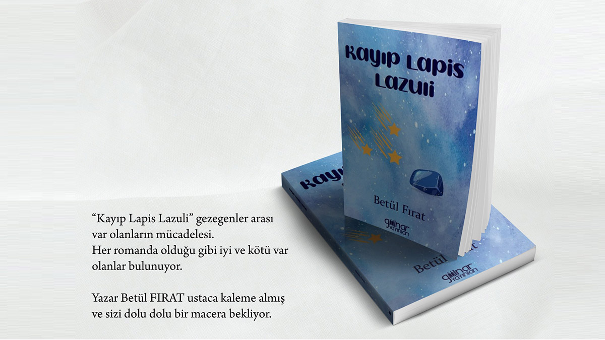 Ödüllü yazar ve şair Betül Fırat okurları için yeni bir kitaba imza attı. Çocuk romanı türünde kaleme aldığı "Kayıp Lapis Lazuli" adlı kitap Gülnar Yayınları etiketi ile raflardaki yerini aldı.
