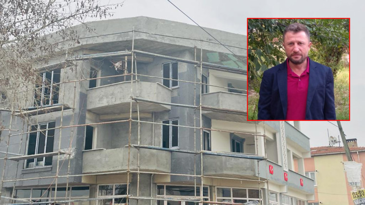 İnşaatta iskeleden düşen işçi yaşamını yitirdi