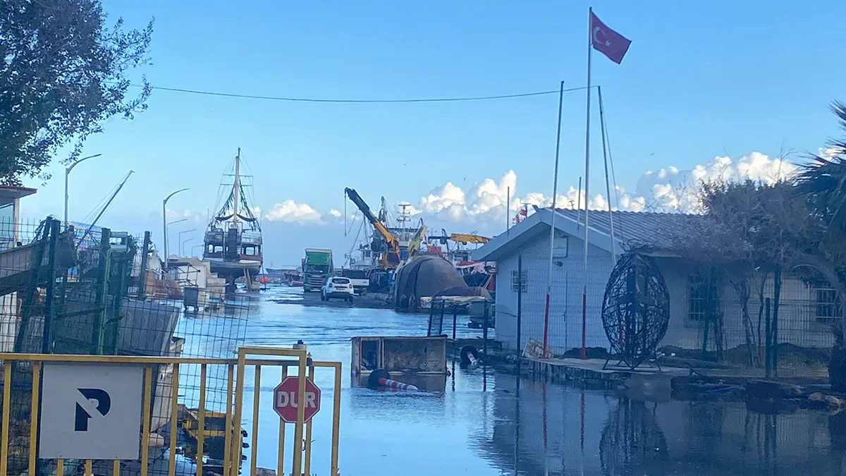 Iskenderunda balikci barinagi su altindae - yaşam - haberton