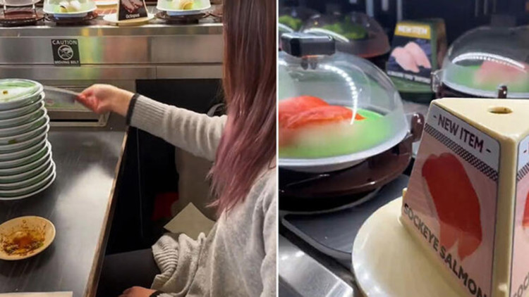 Japonya'da ‘suşi şakaları’ nedeniyle 3 kişiye gözaltı