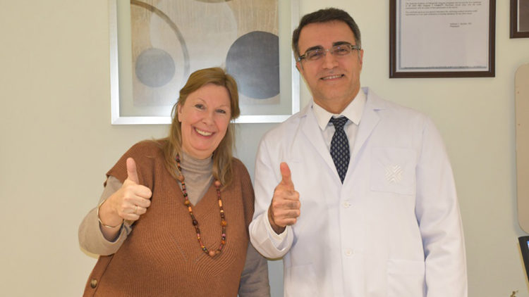 Kalça protezi ameliyatı sonrası sağlığına kavuştu