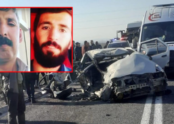Kamyonetle otomobilin çarpıştığı kazada baba- oğul öldü