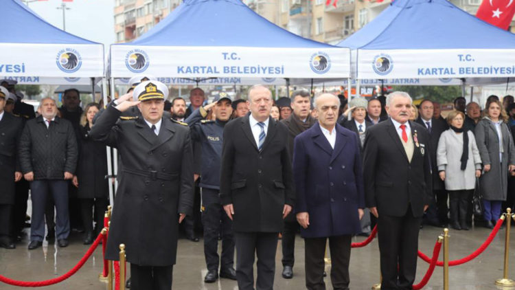 Kartal'da 18 Mart Çanakkale Zaferi anma programı