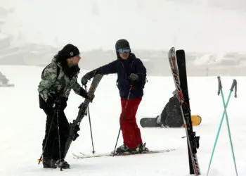 Kartalkaya'da kayak sezonu sona erdi