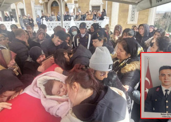 Kavgada öldürülen uzman çavuş, toprağa verildi