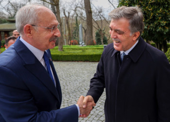 Kılıçdaroğlu Abdullah Gül ile görüştü