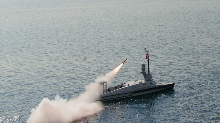 Kuzgun seyir füzesi, MARLİN SİDA'dan atıldı