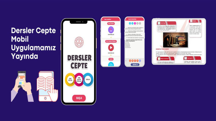 Lise öğrencileri için 'Dersler Cepte' uygulaması