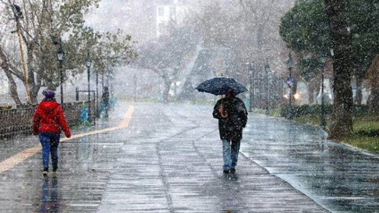Marmara için karla karışık yağmur uyarısı