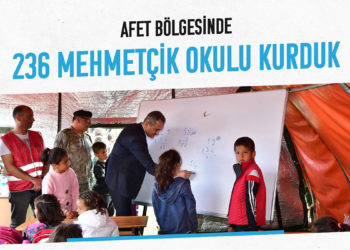 Mehmetçik okullarının sayısı 236’ya ulaştı