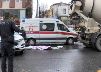 Mikserin altında kalan kadın hayatını kaybetti
