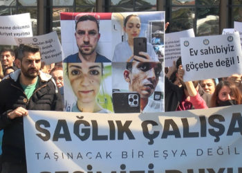 Murat Dilmener Acil Durum Hastanesi'nde protesto