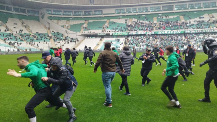Olaylı amedspor maçında 9 kişi gözaltına alındı
