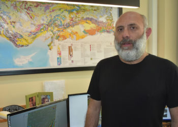 Ölü Deniz Fay Zonu'nun kuzey bölümüne dikkat