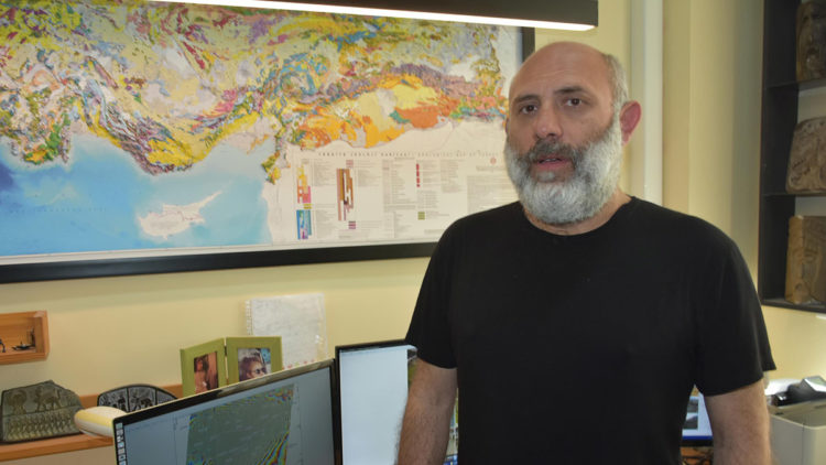 Ölü Deniz Fay Zonu'nun kuzey bölümüne dikkat