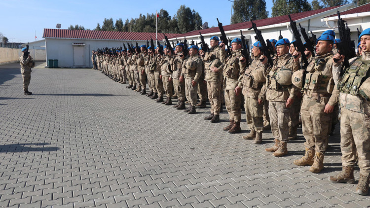 Osmaniye’ye gelen Bingöl jandarması uğurlandı