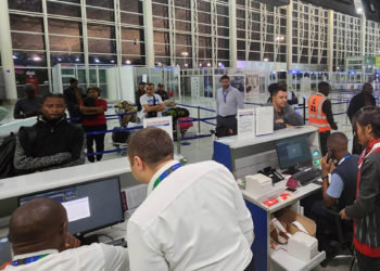 Pandemiden sonra Lusaka'ya ilk uçuş