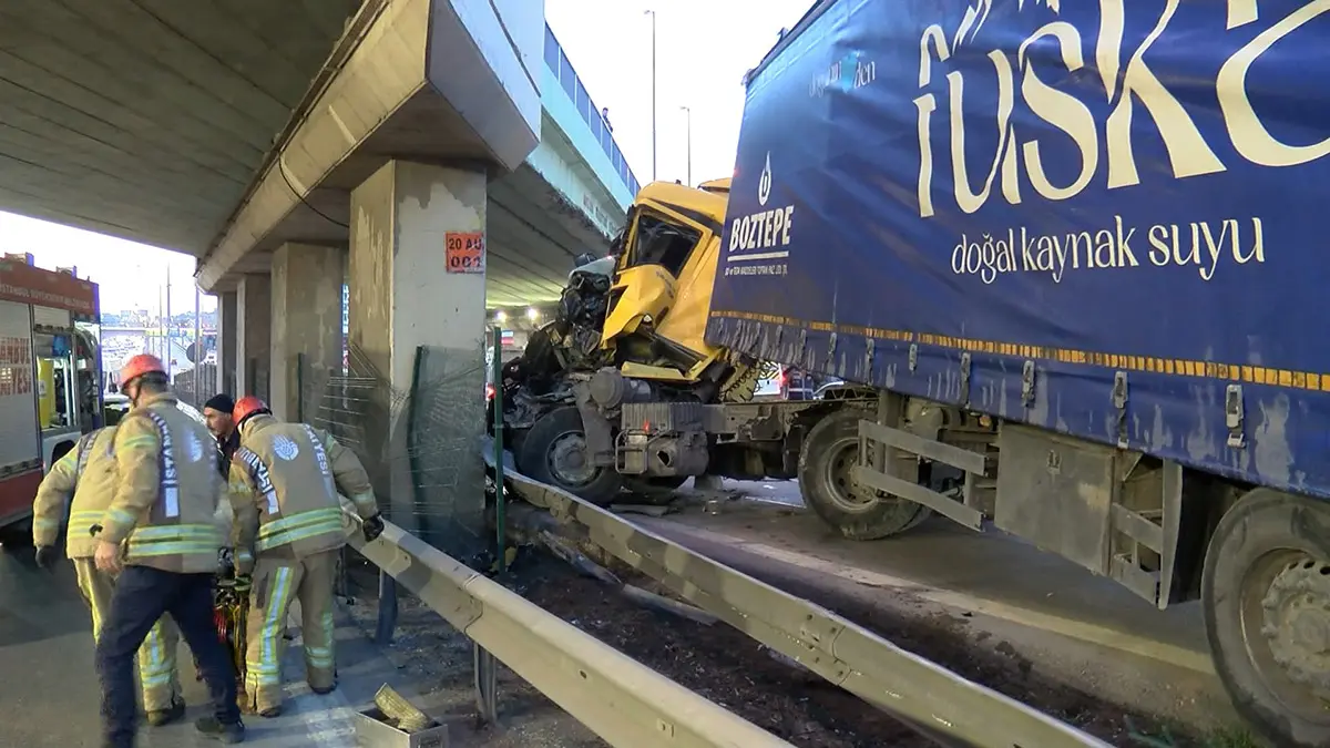 Pendikte tir ust gecide carptisa 1 yarali - haberler - haberton