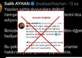 Sahte hesaptan 'Şanlıurfa'da okullar tatil' paylaşımı