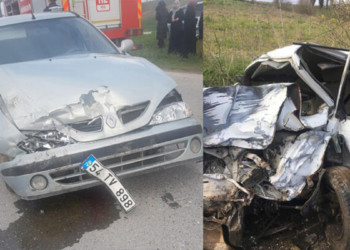 Sakarya'da 3 otomobil çarpıştı: 1 ölü, 3 yaralı