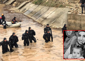Sele kapılan anne ve bebeği 6 gündür aranıyor