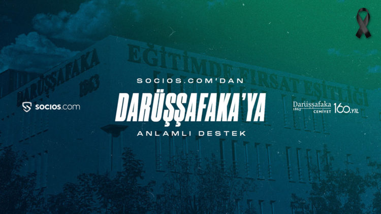 Socios.com’dan Darüşşafaka'ya destek