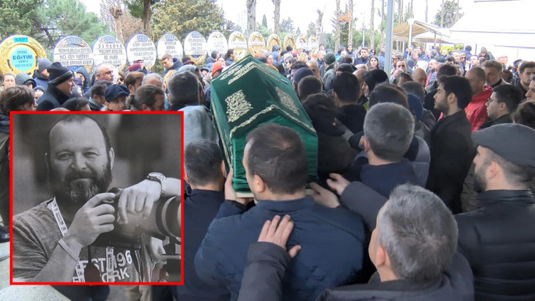 Spor fotoğrafçısı Onur Çam toprağa verildi