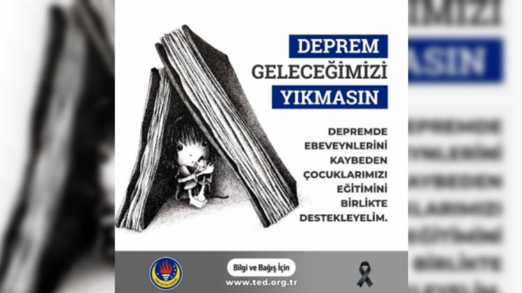 TED’den depremzede çocuklars burs kampanyası
