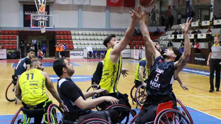 Tekerlekli sandalye basketbolda Avrupa maratonu