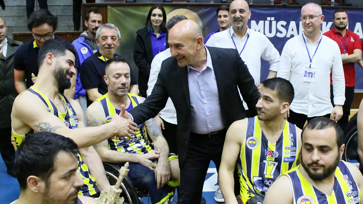 Tekerlekli sandalye basketbolda izmir farkiz - spor haberleri - haberton