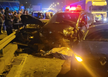 Trabzon'da zincirleme kaza: 1 ölü, 4 yaralı