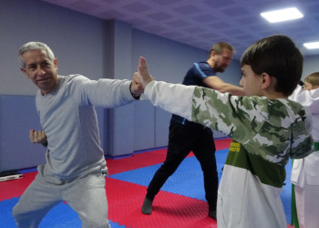 Trabzon'da ‘Ailemle karate yapıyorum’ etkinliği