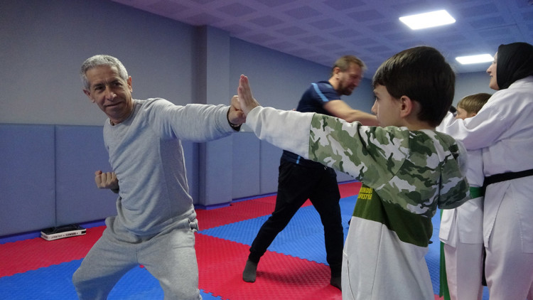 Trabzon'da ‘Ailemle karate yapıyorum’ etkinliği
