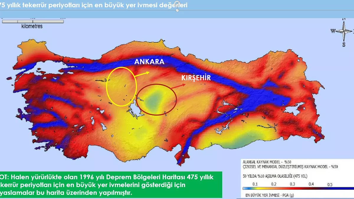 Turkiye deprem tehlike haritasi guncellenmelis - yerel haberler - haberton