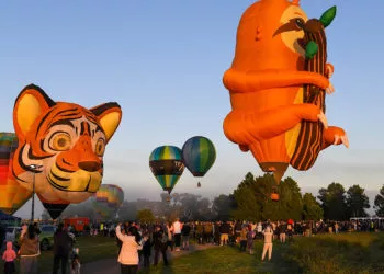 Yeni zelanda’da uçan balon festivali başladı