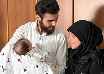 Yunus Umut bebek, 32 gün sonra ailesne kavuştu